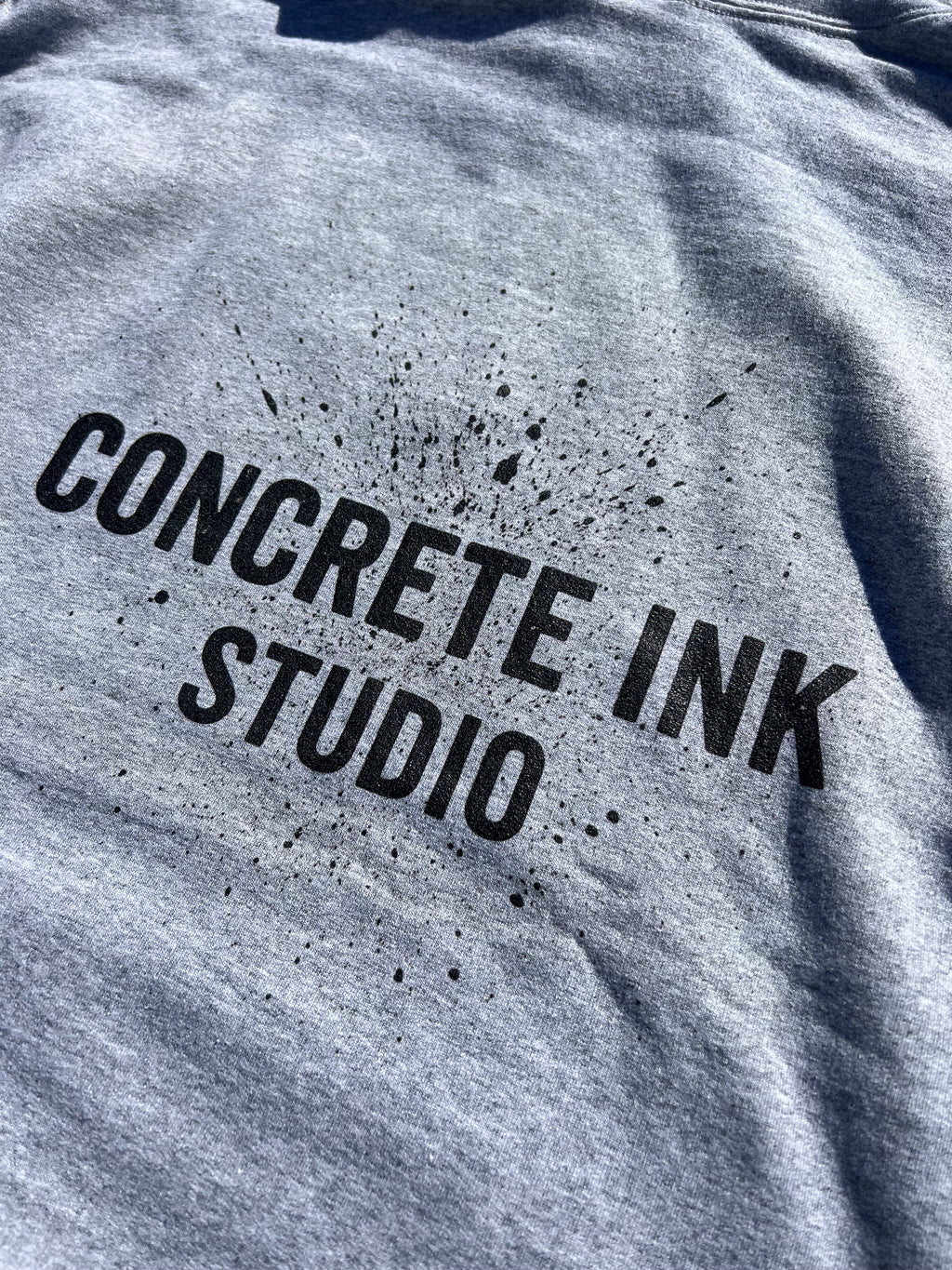 Concrete Ink “Stars & Stripes” Hoodie – Grey