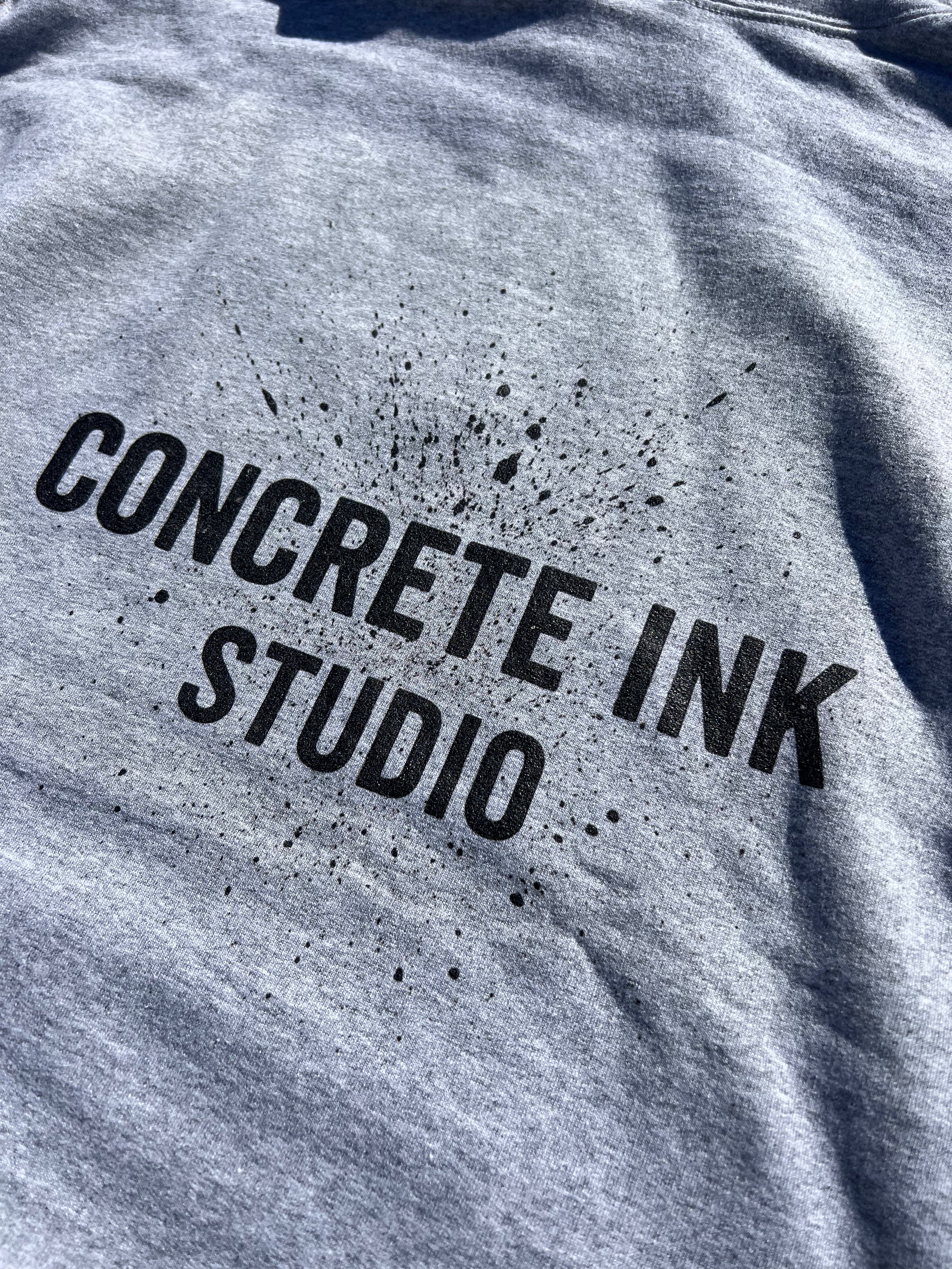 Concrete Ink “Stars & Stripes” Hoodie – Grey